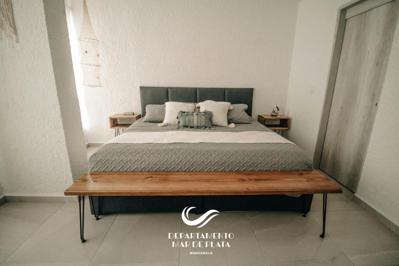 Hermoso Departamento Nuevo A 50 Metros De Playa!! Manzanillo Exterior foto
