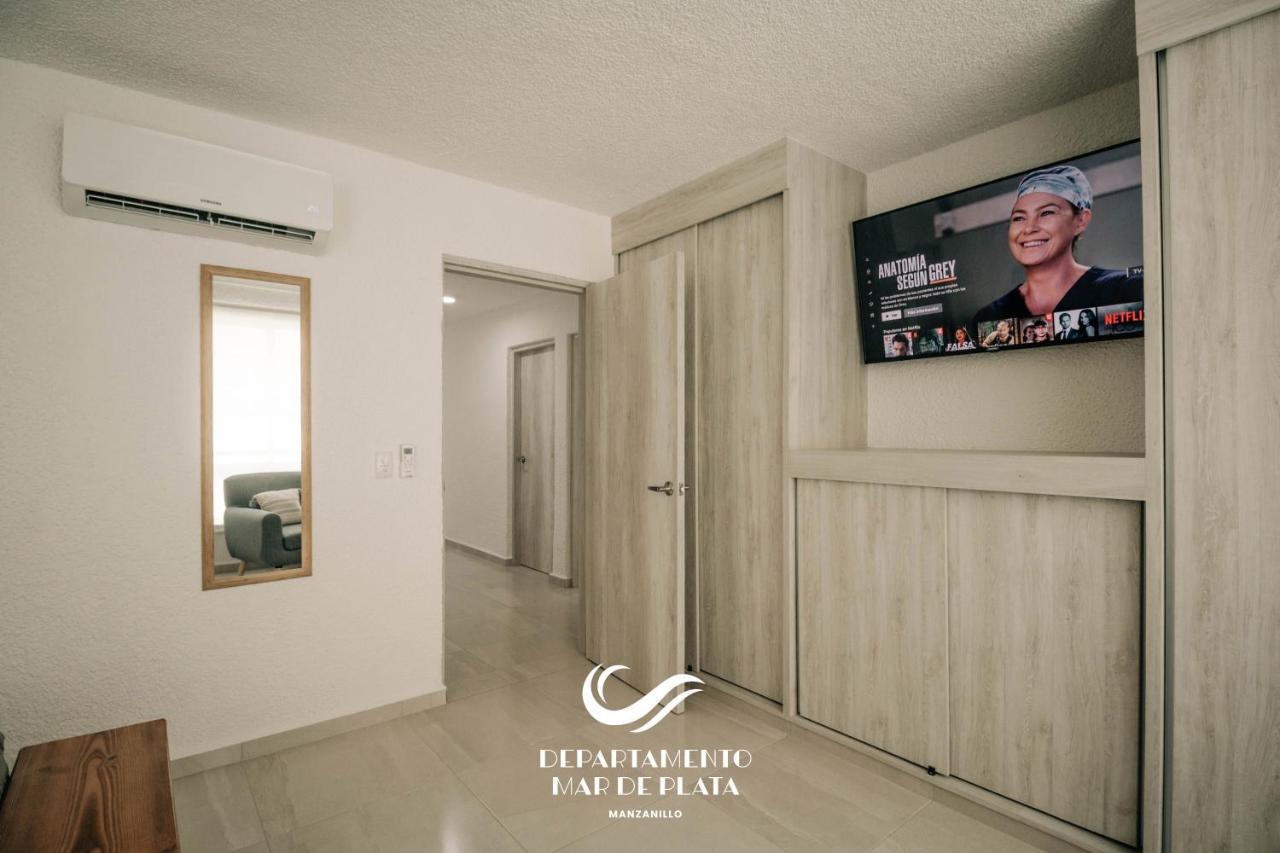 Hermoso Departamento Nuevo A 50 Metros De Playa!! Manzanillo Exterior foto
