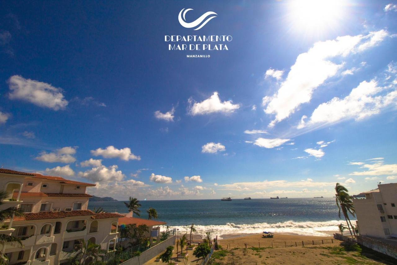 Hermoso Departamento Nuevo A 50 Metros De Playa!! Manzanillo Exterior foto