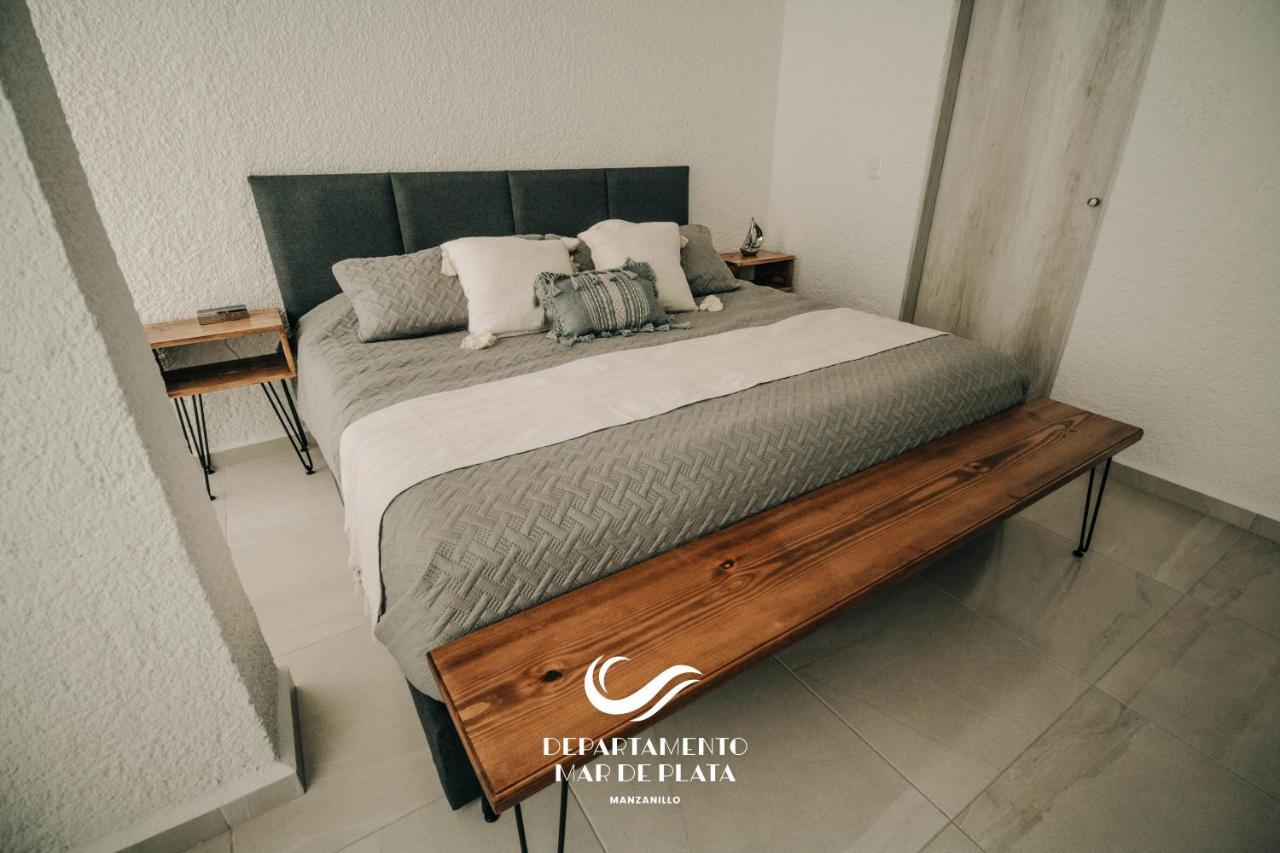 Hermoso Departamento Nuevo A 50 Metros De Playa!! Manzanillo Exterior foto