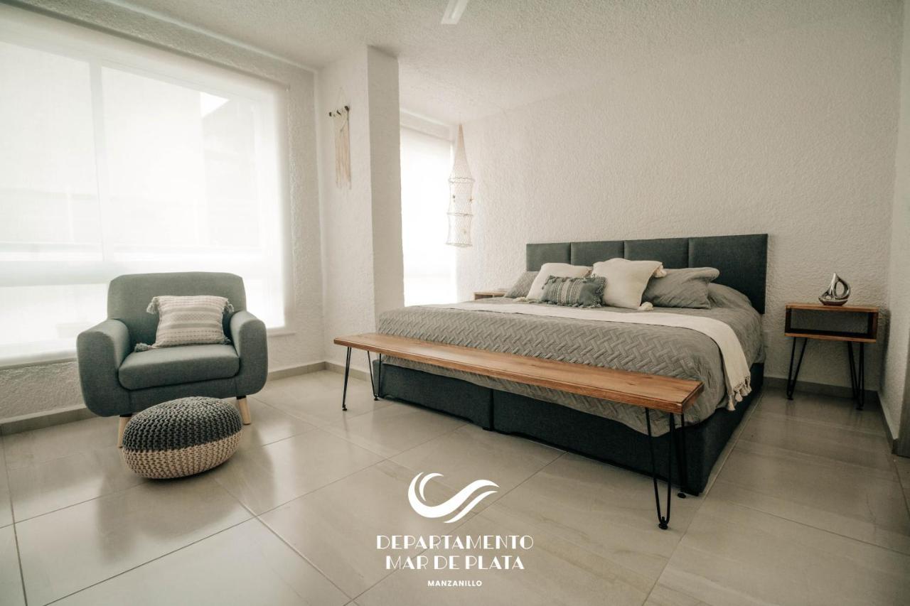 Hermoso Departamento Nuevo A 50 Metros De Playa!! Manzanillo Exterior foto